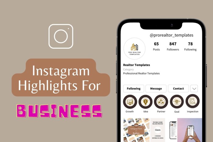 Creating Instagram Highlights for Business