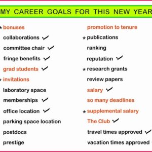 Career Development Goals